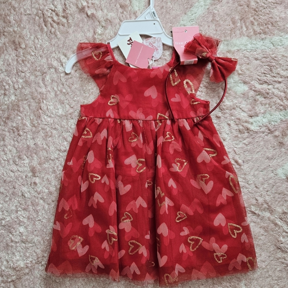 Issac Mizrahi valentine's day dress